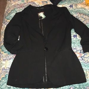 Black blazer jacket
